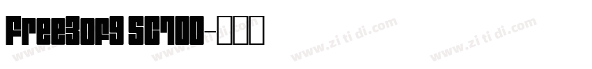 Free3of9 SC700字体转换